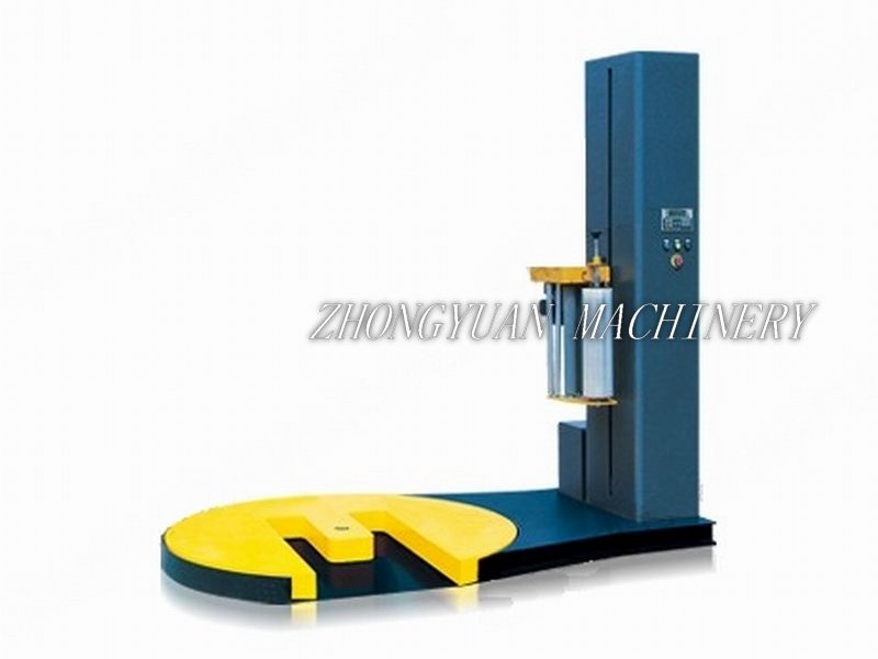 T1650FM Automatic Pre-stretch Pallet Wrapping Machine (open turntable)